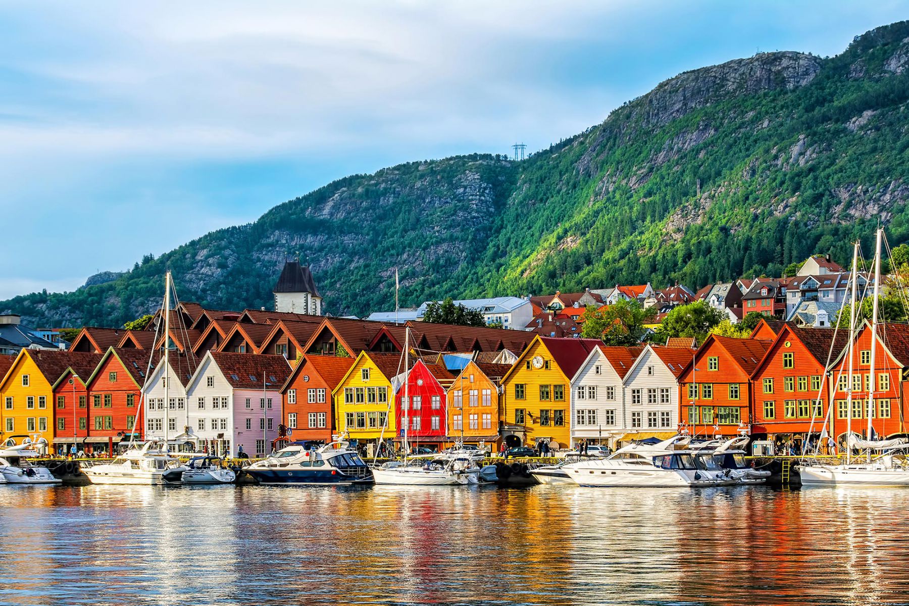 Het Noorse Bergen is de toegangspoort tot de fjorden