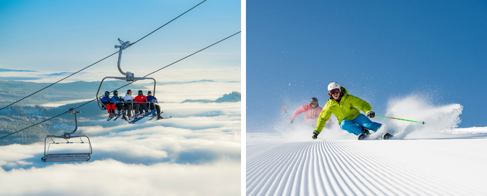 Foto van het Noorse skigebied Trysil