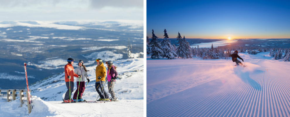 Foto van het Noorse skigebied Trysil