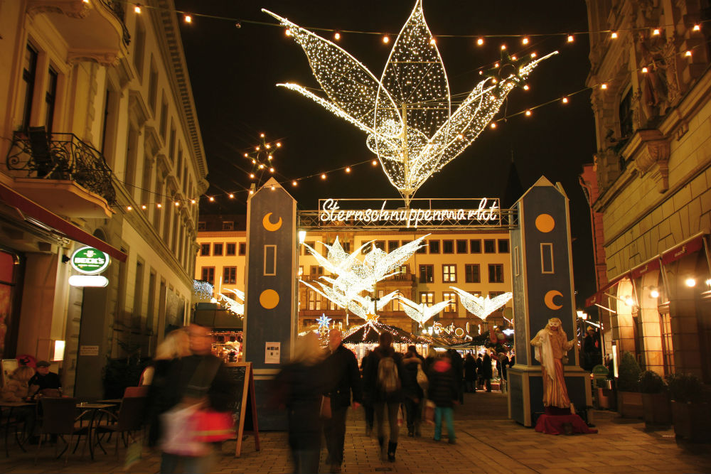 Sternschnuppenmarkt in Wiesbaden Credits: wiesbaden Tourismus