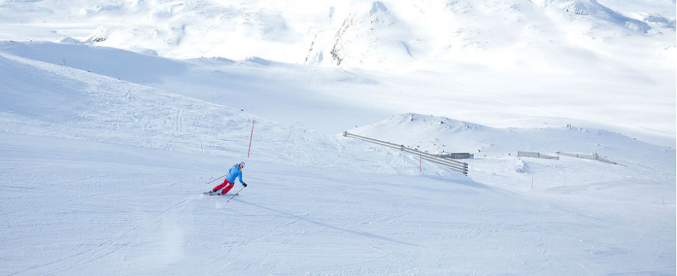 Foto: Skigebied in Noorwegen Hemsedal