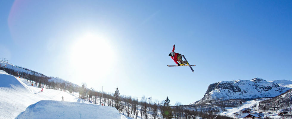 Foto: skigebied Hemsedal in Noorwegen