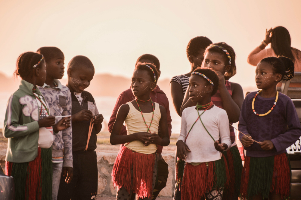 Straatartiesten in Kaapstad. Beeld: Esther Blaauwwiekel