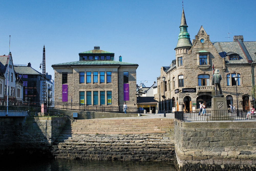 Jugendstilsenteret in Alesund. Beeld: Tony Hall - Jugendstilsentere