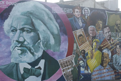 Peace Walls in Belfast. Beeld: Christian Clerx - CityZapper