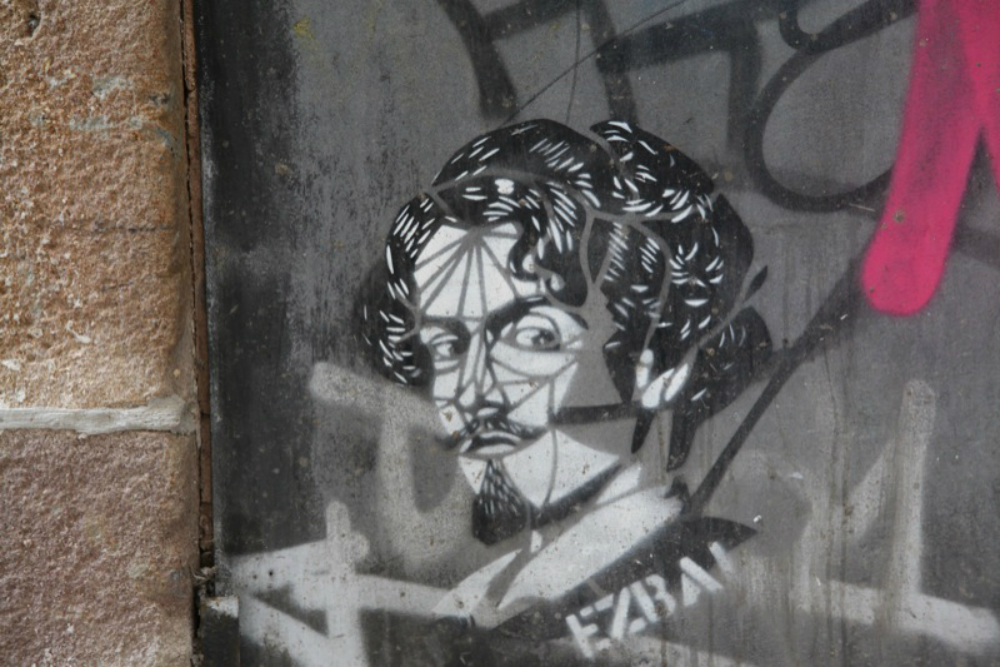 Street art in Brussel. Beeld: the euskadi 11 (Flickr)
