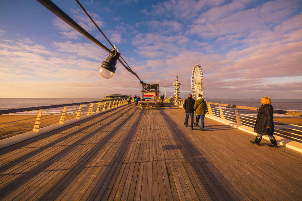 Pier in Scheveningen. Beeld: Danny Tax (Flickr)