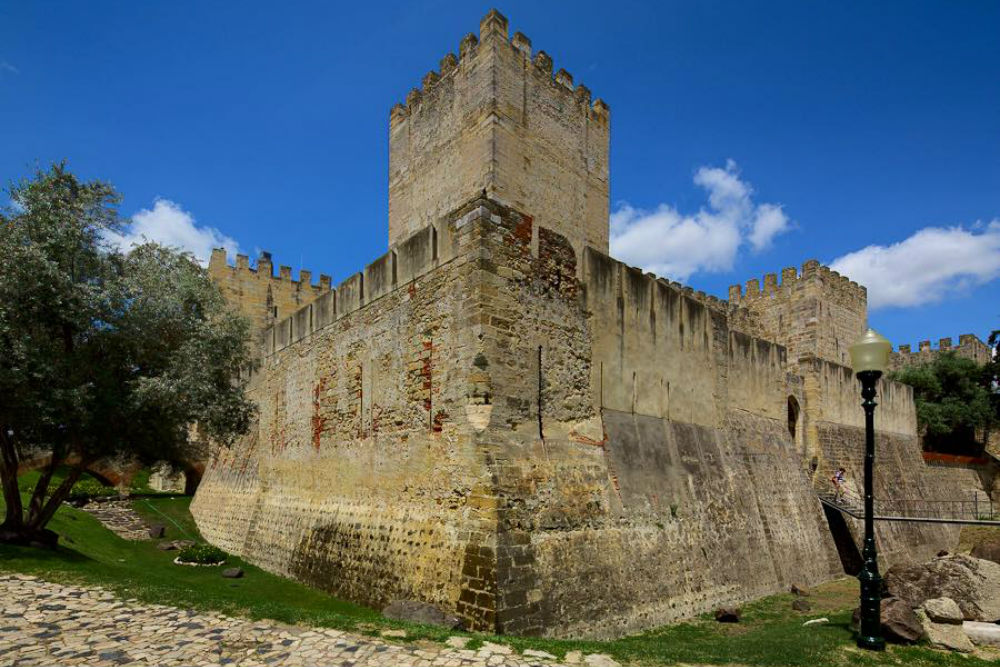 Castelo de São Jorge in Lissabon. Beeld: CSJ Fernando Guerra