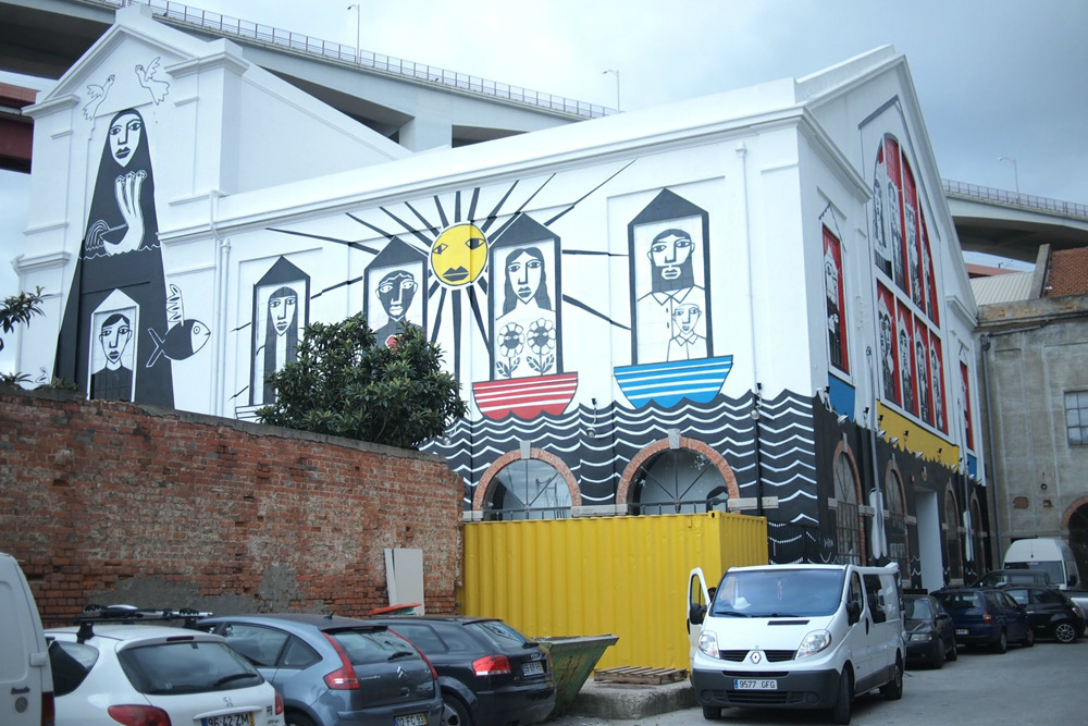 LX Factory in Lissabon. Beeld: Marta Nimeva Nimeviene (Flickr)