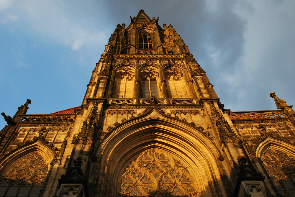 St. Lambertikerk in Münster. Beeld: Juliane Unkelbach
