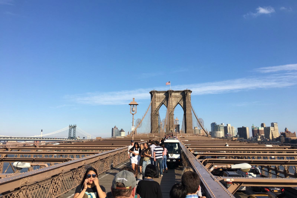 Brooklyn Bridge New York. Beeld: CityZapper - Glenda Kregel