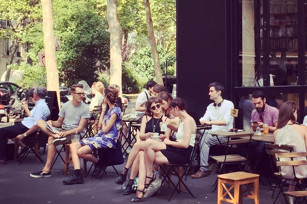 KB Café Shop in Parijs. Beeld: KBCafeshop South Pigalle Facebook